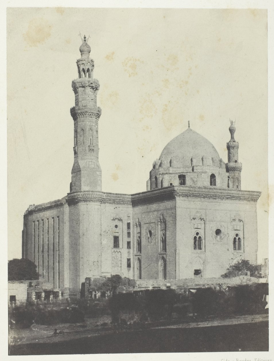 Sultan Haçan-moskén, Kairo av Maxime Du Camp