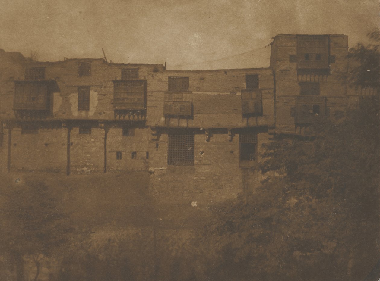 [Utsikt över Egypten], 1849-51. av Maxime Du Camp