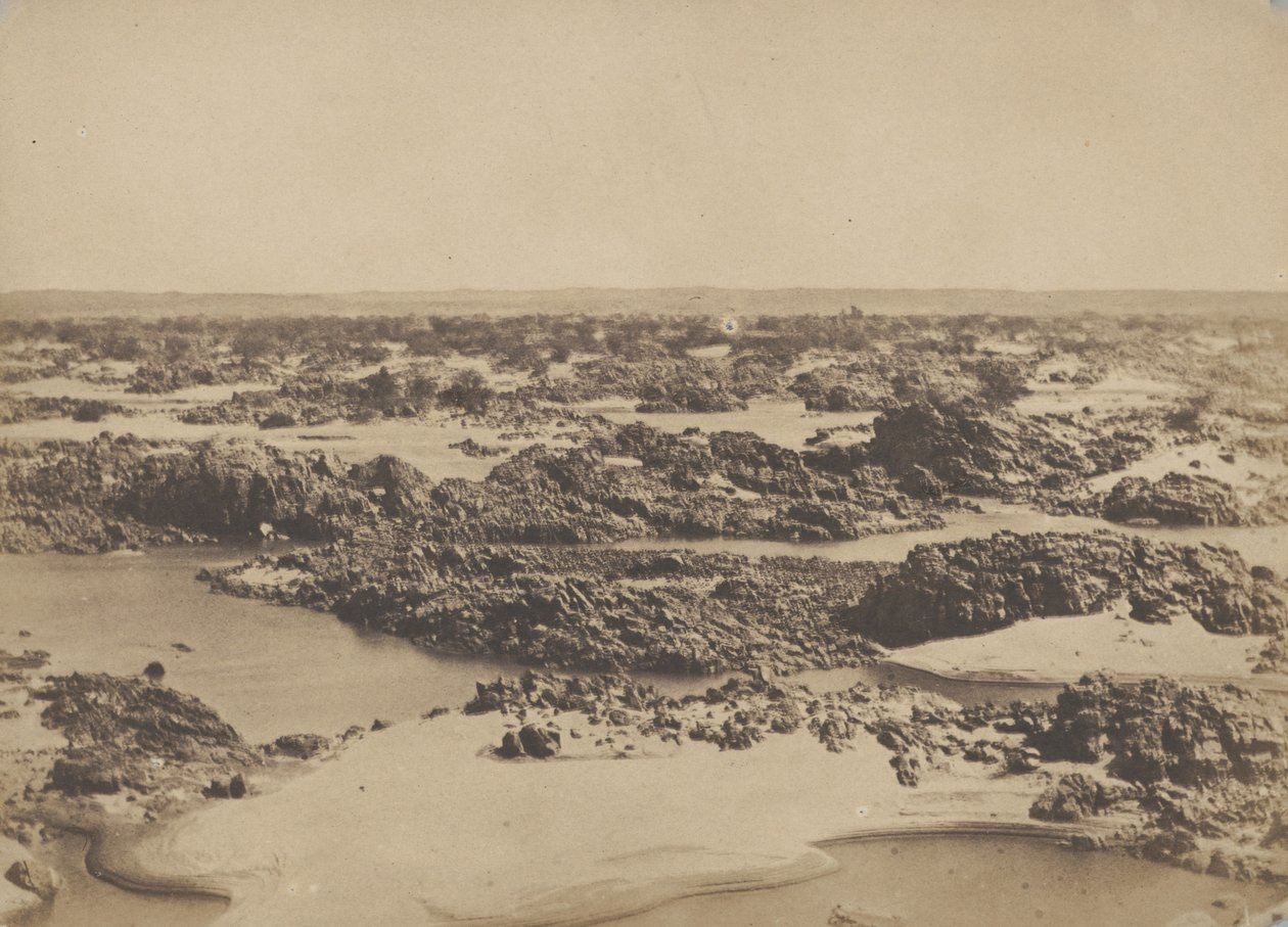 [Utsikt över Egypten], 1849-51. av Maxime Du Camp