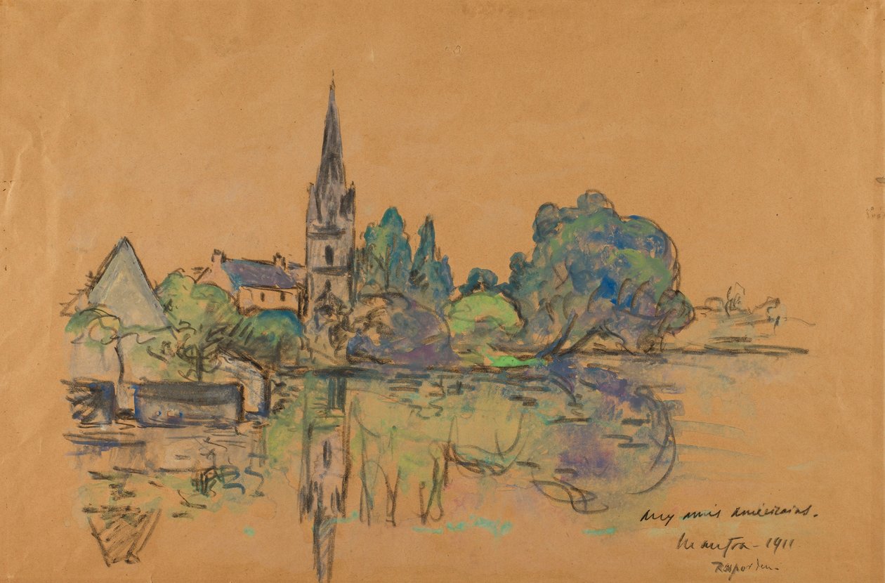 Landskap av Maxime Emile Louis Maufra