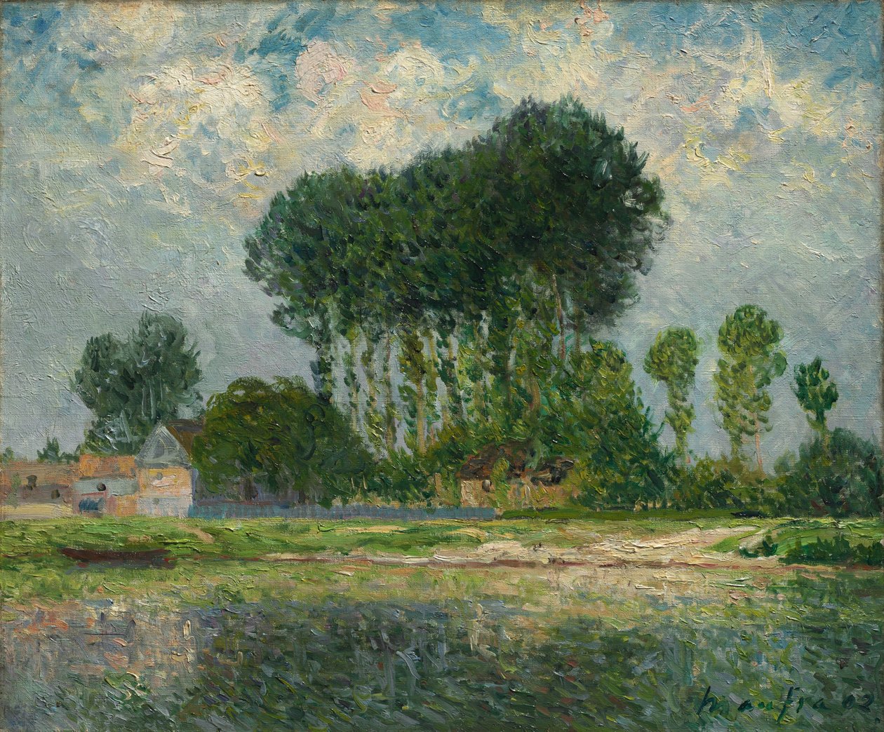 Floden av Maxime Emile Louis Maufra