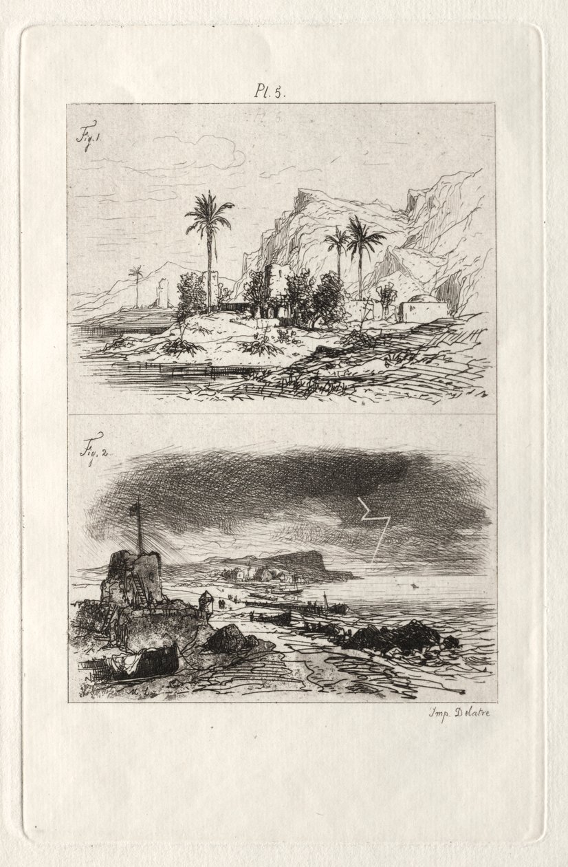 Från Treatise on Etching av Maxime Lalanne