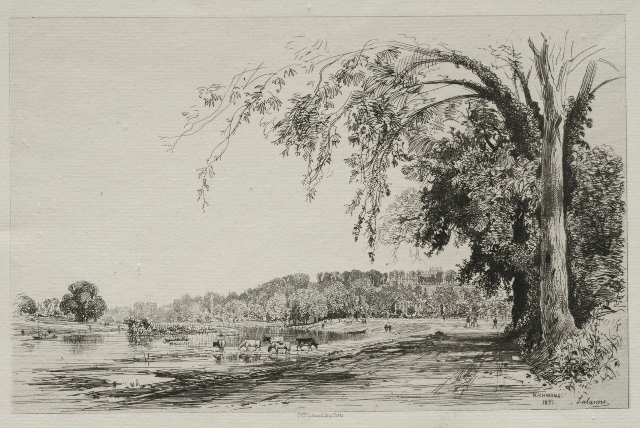 Richmond, 1871. av Maxime Lalanne