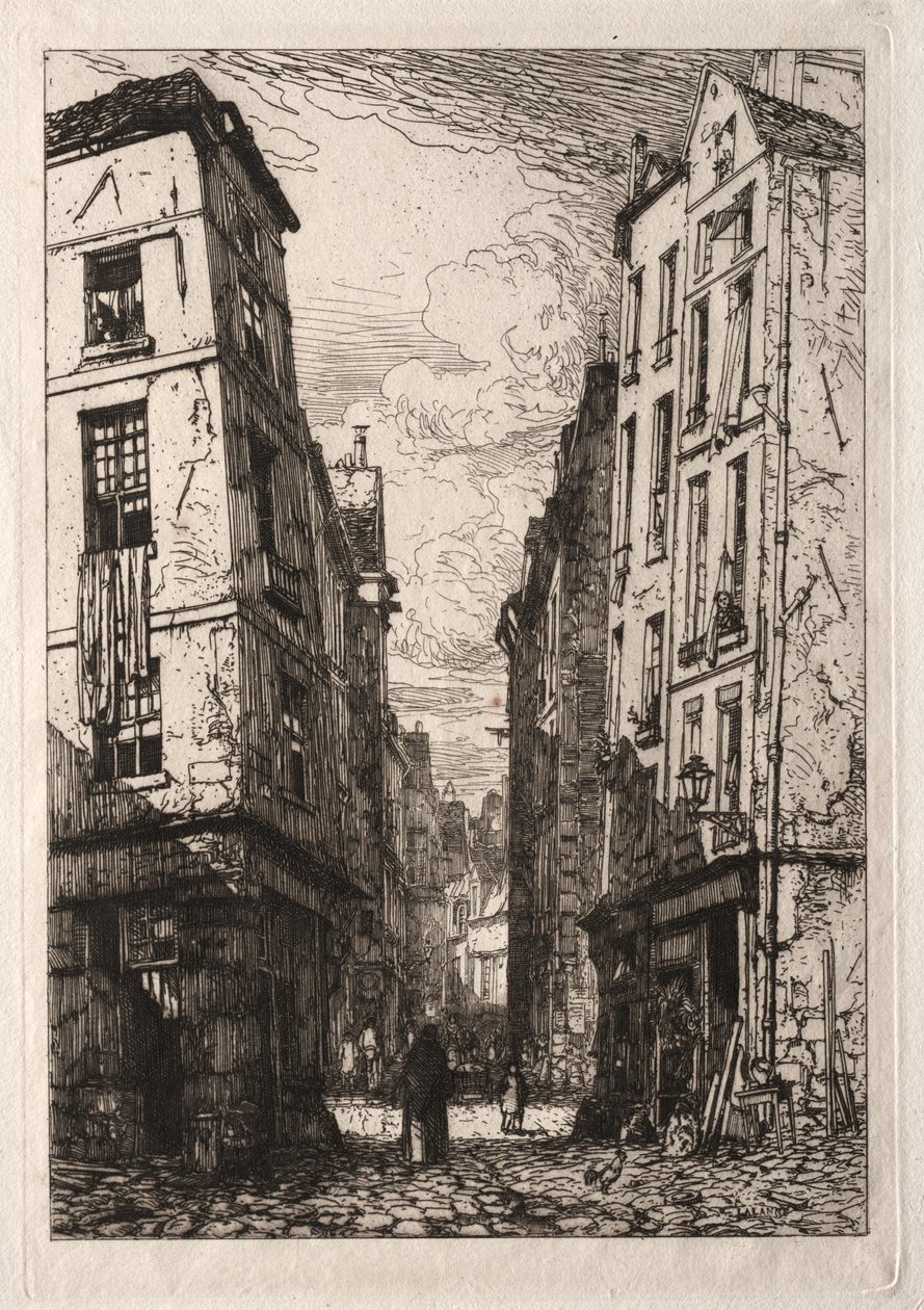 Rue des Marmousets. av Maxime Lalanne