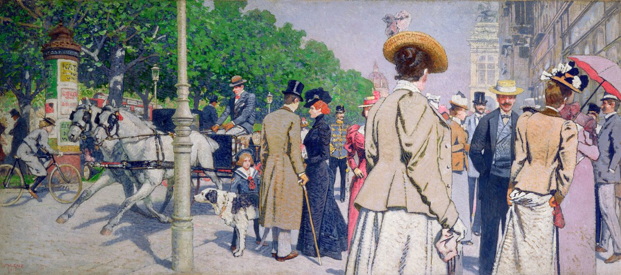 Scen nära Sirk Coffee House av Maximilian Lenz