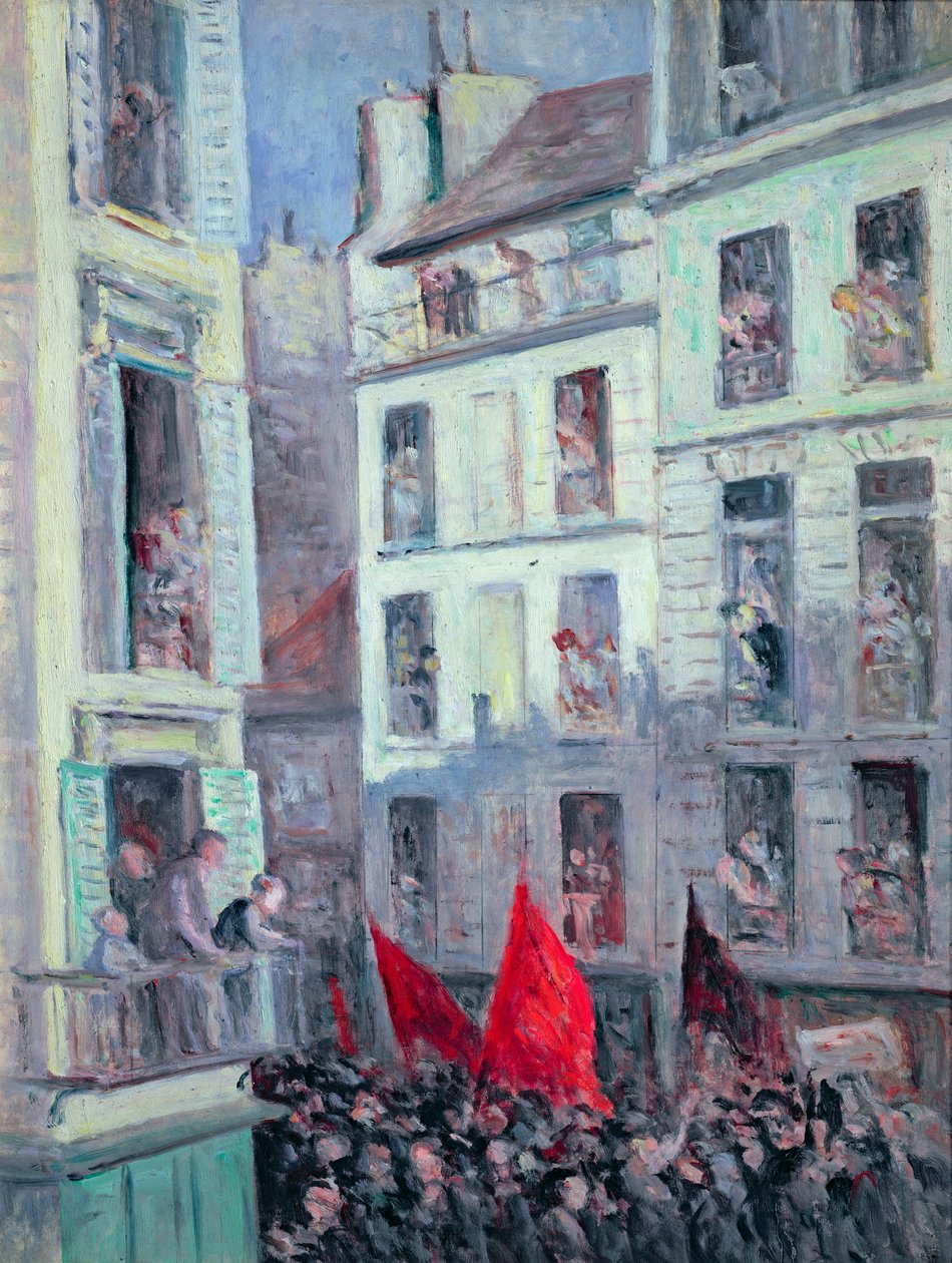 Folkfronten, ca 1936 av Maximilien Luce