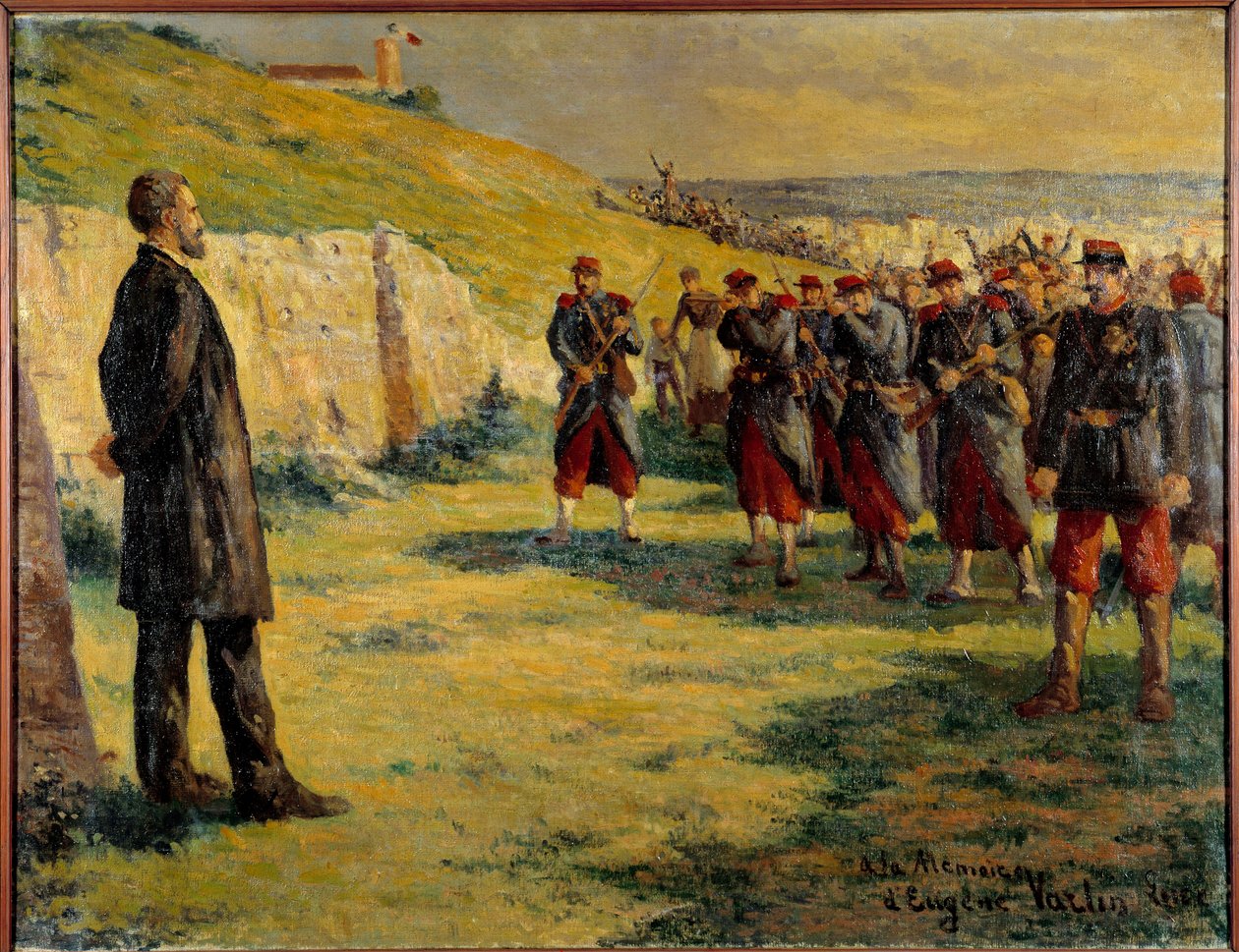 Commune de Paris: "" Eugene Varlins död av Maximilien Luce