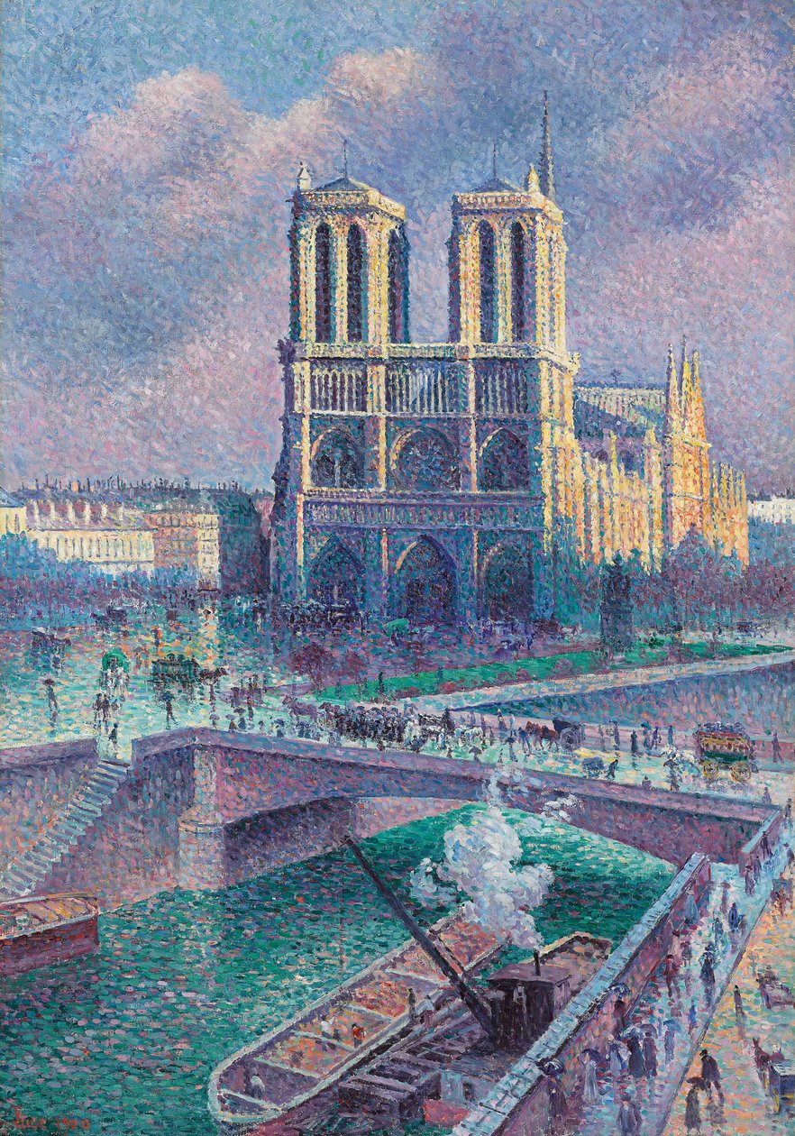 Vår Fru av Paris, 1900 av Maximilien Luce