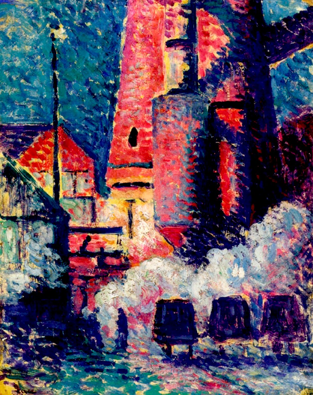 Höga ugnar av Maximilien Luce