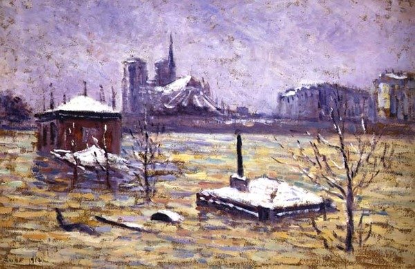 Översvämningen av Maximilien Luce