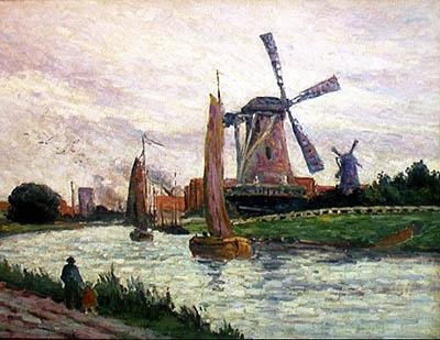 Väderkvarnen av Maximilien Luce