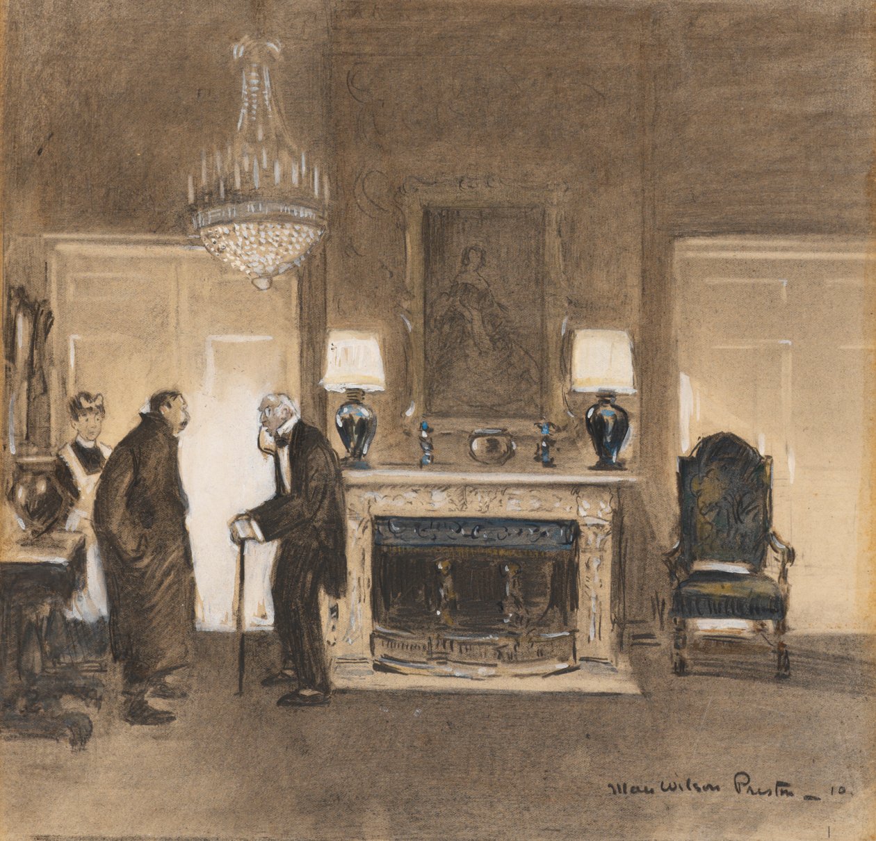 Drama i vardagsrummet av May Wilson Preston