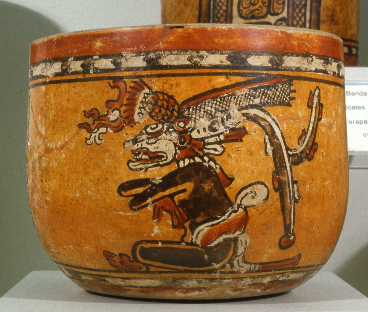 Begravningsvas (keramik) av Mayan