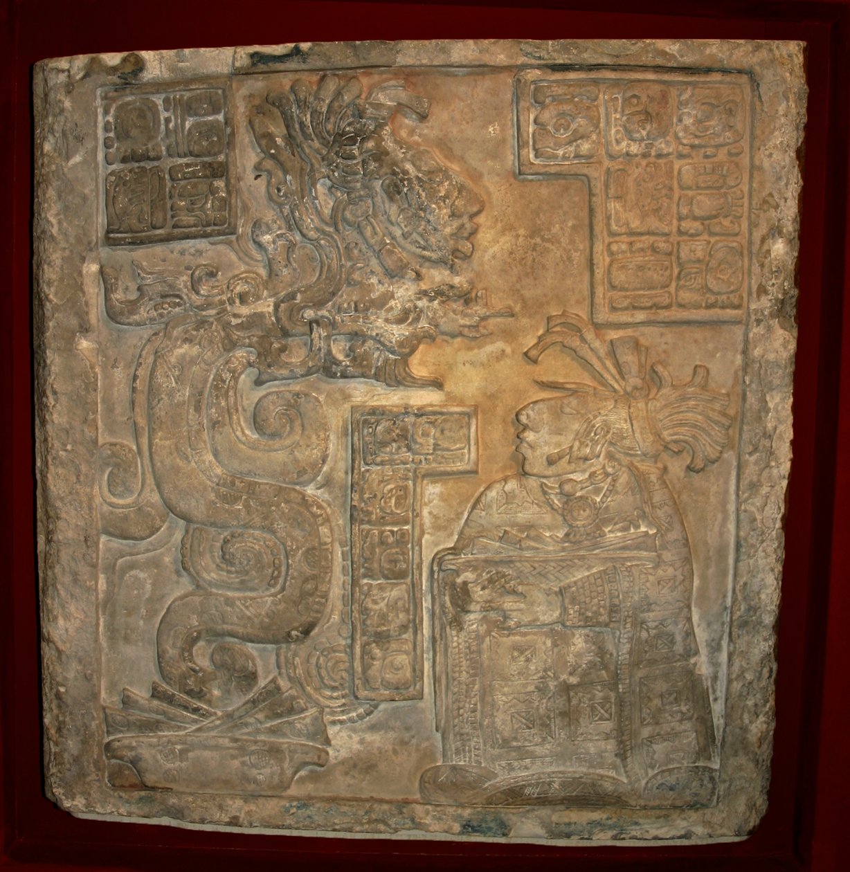 Yaxchilan överliggare 15 Maya art av Mayan Mayan