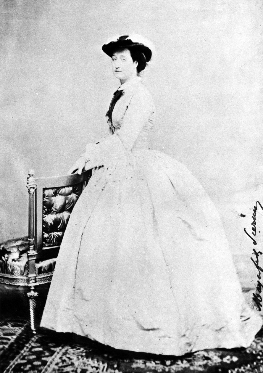 Kejsarinnan Eugenie, ca 1860 av Mayer and Pierson