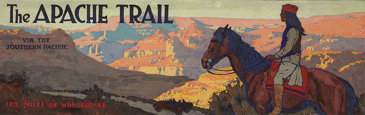 Apacheleden via Southern Pacific av Maynard Dixon