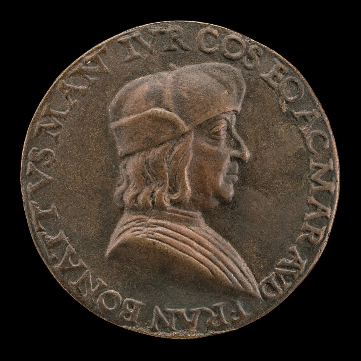 Francesco Bonatti, Mantuans advokat [framsidan], ca. 1510. av Mea