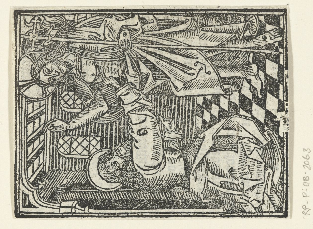 Den tvivlande Thomas av Meester van de Delbecq Schreiber Passie (attributed to)