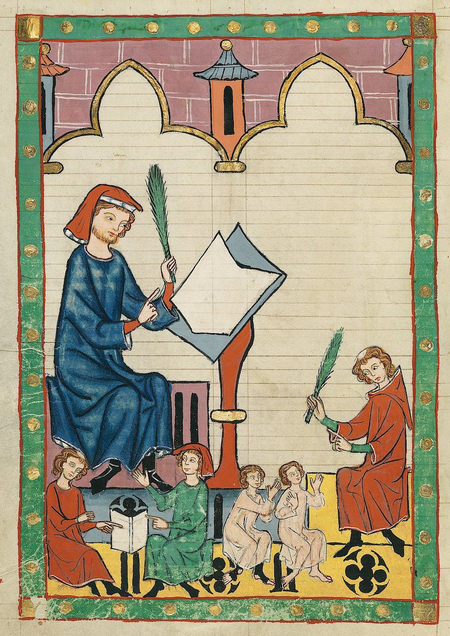 Der Schulmeister von Eßlingen av Meister des Codex Manesse