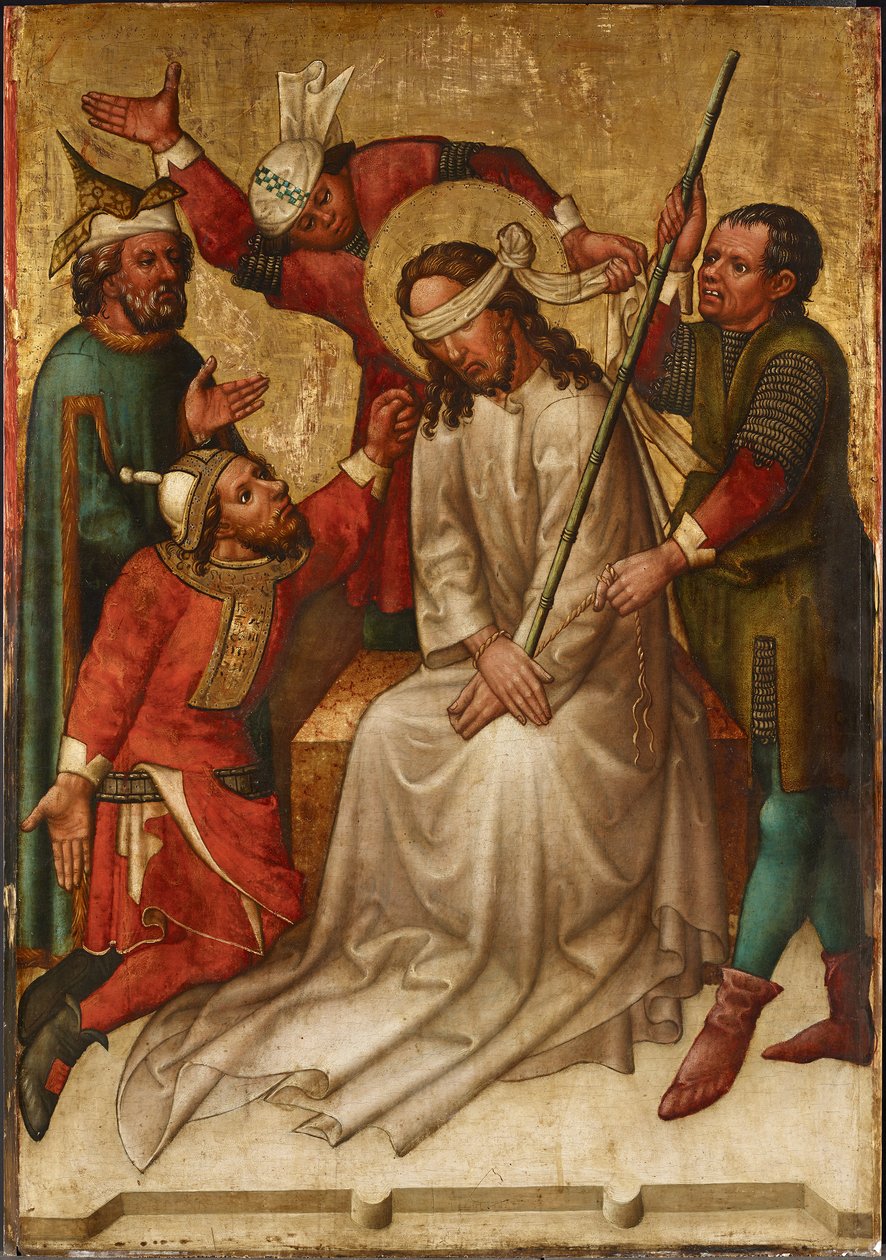 hån mot Kristus av Meister des Andreasaltars