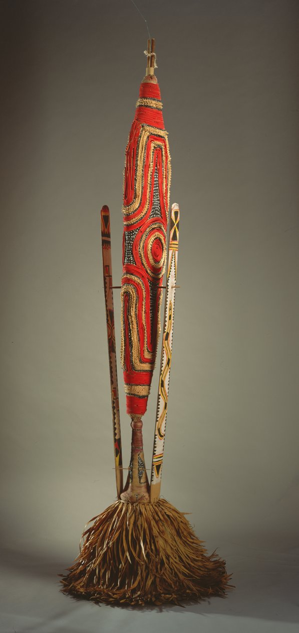 Melanesisk mask av Melanesian