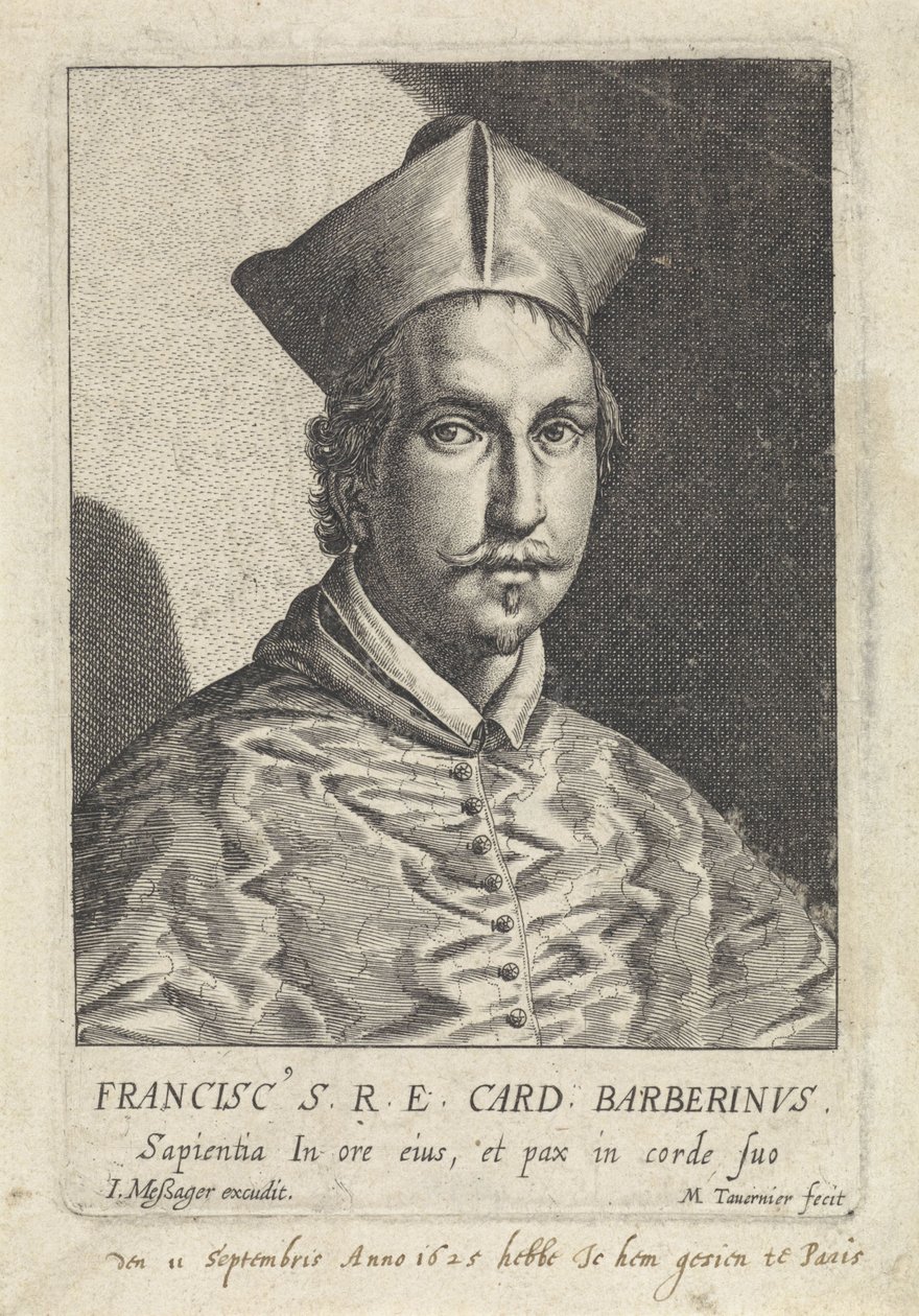 Portrait of Francesco Barberini av Melchior Tavernier