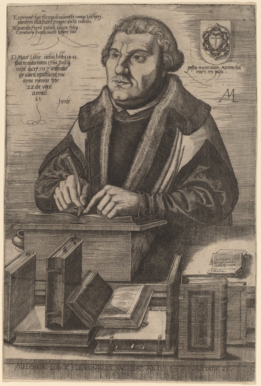 Martin Luther av Melchior Lorch