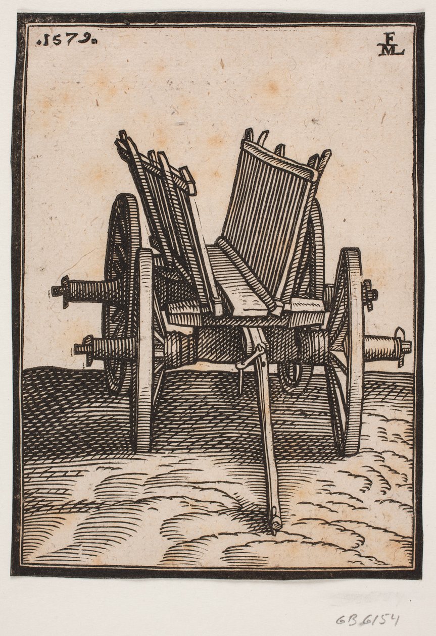 En tatarisk bondvagn av Melchior Lorck