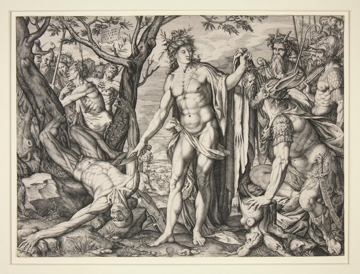 Marsyas flågning av Melchior Meier