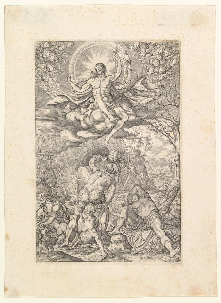Uppståndelsen, 1577. av Melchior Meier