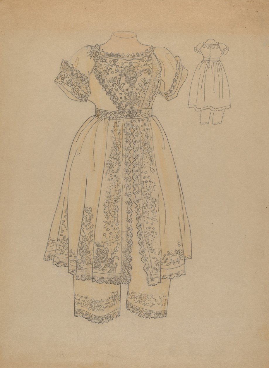 Barnklänning, ca. 1936. av Melita Hofmann