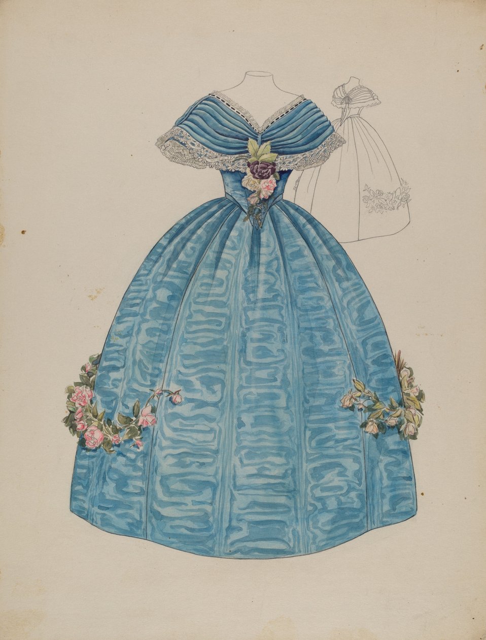 Klänning, c. 1936. av Melita Hofmann