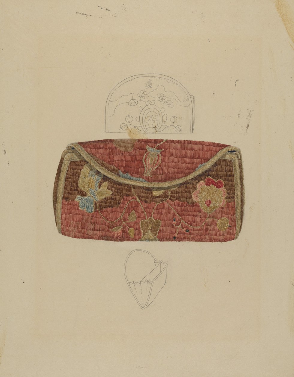 Handväska, c. 1936. av Melita Hofmann