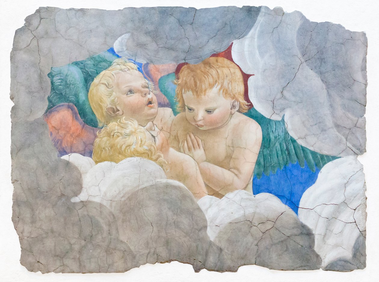 Keruber, omkring 1480 av Melozzo da Forli