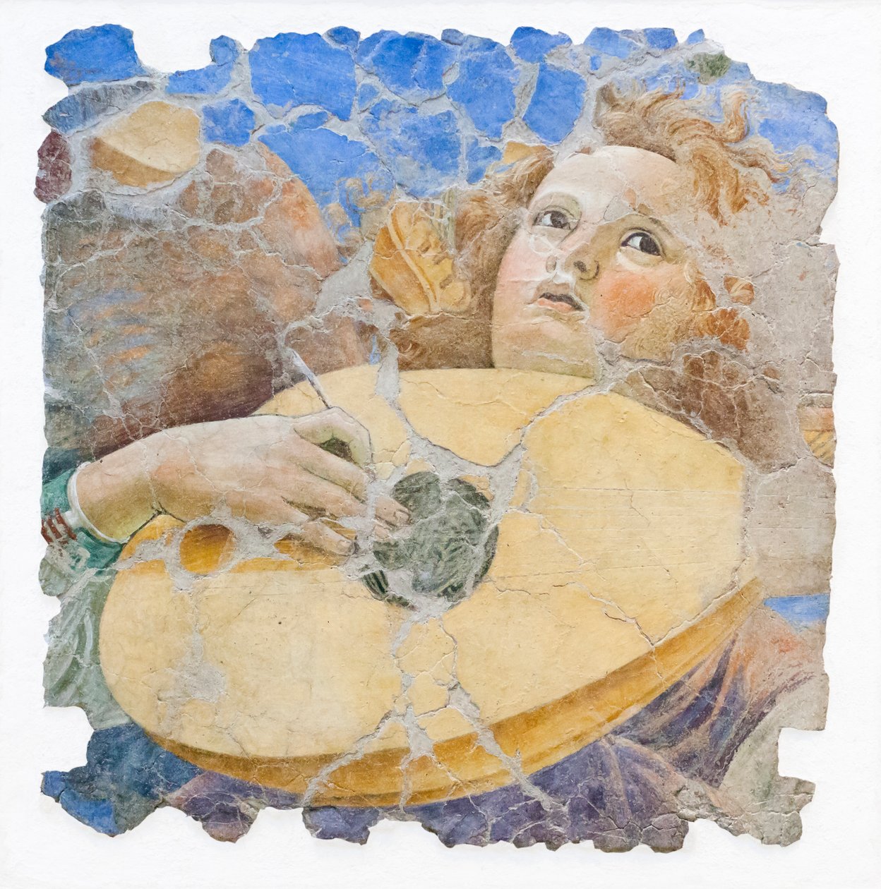 Musikskapande änglar, omkring 1480 av Melozzo da Forli