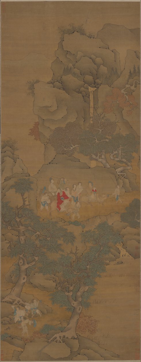 Xu Jingyang flyttar sin familj av Mennecy Villeroy Factory