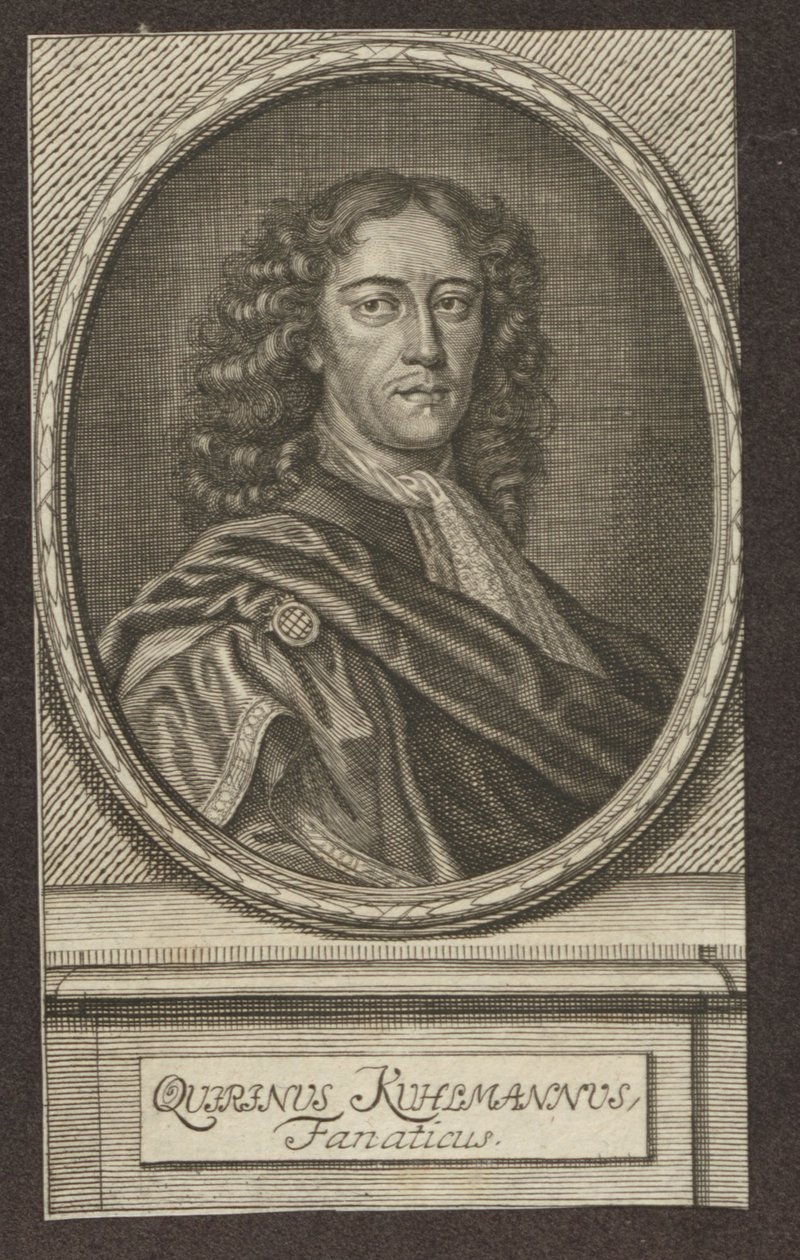 Quirinus Kuhlmann 1651-1689 av Mentzel