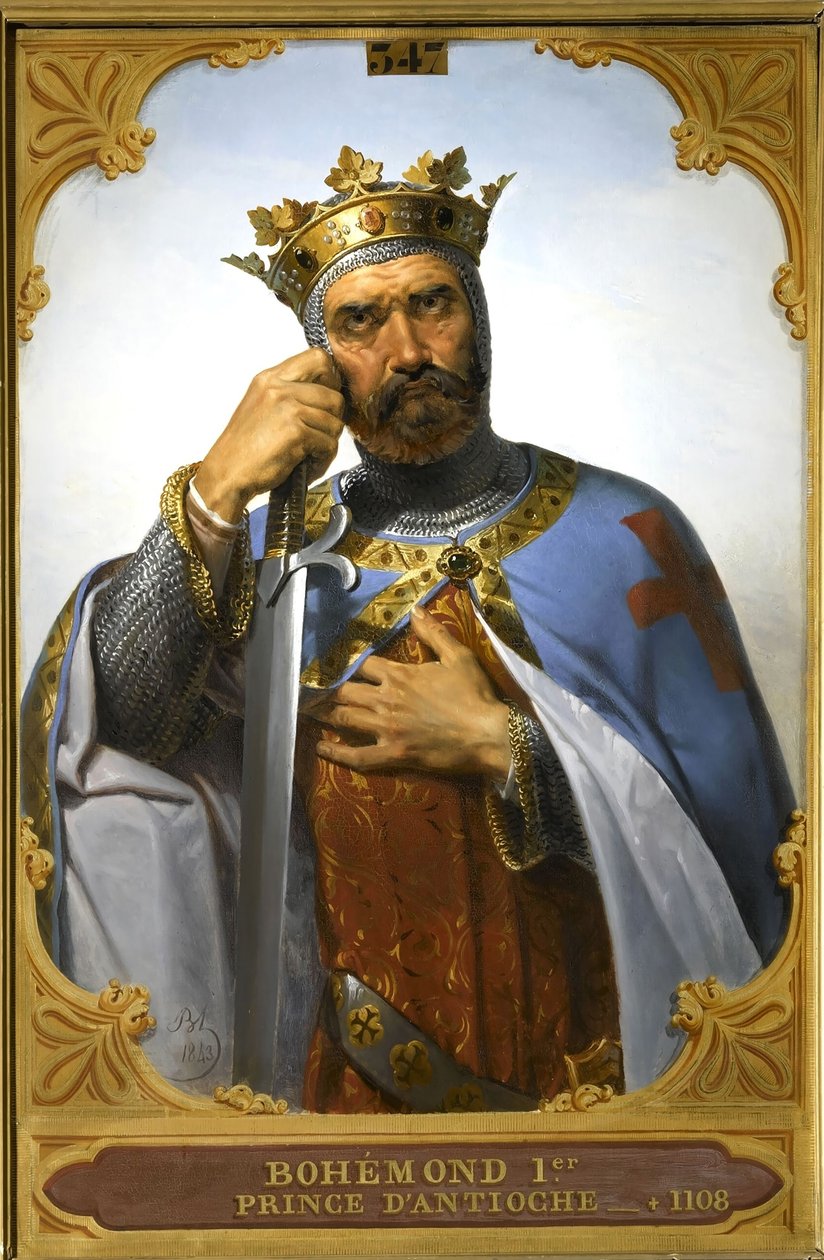 Bohemond I av Antiochia, 1843. av Merry Joseph Blondel