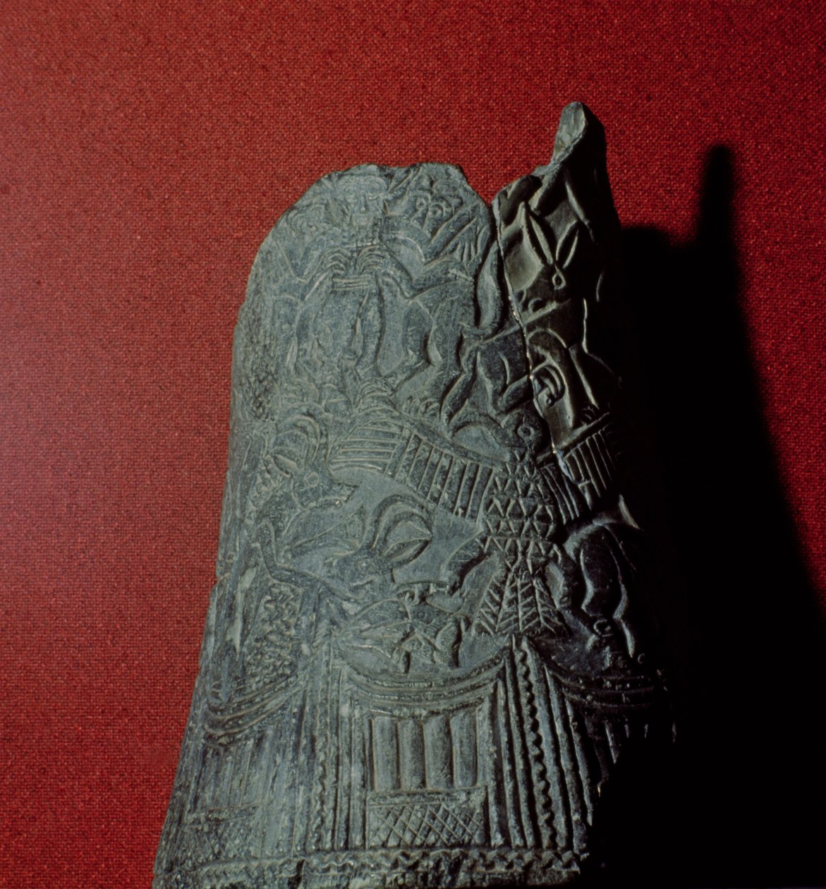 Vas, från Uruk (nu Warka, Irak) 3:e årtusendet f.Kr av Mesopotamian