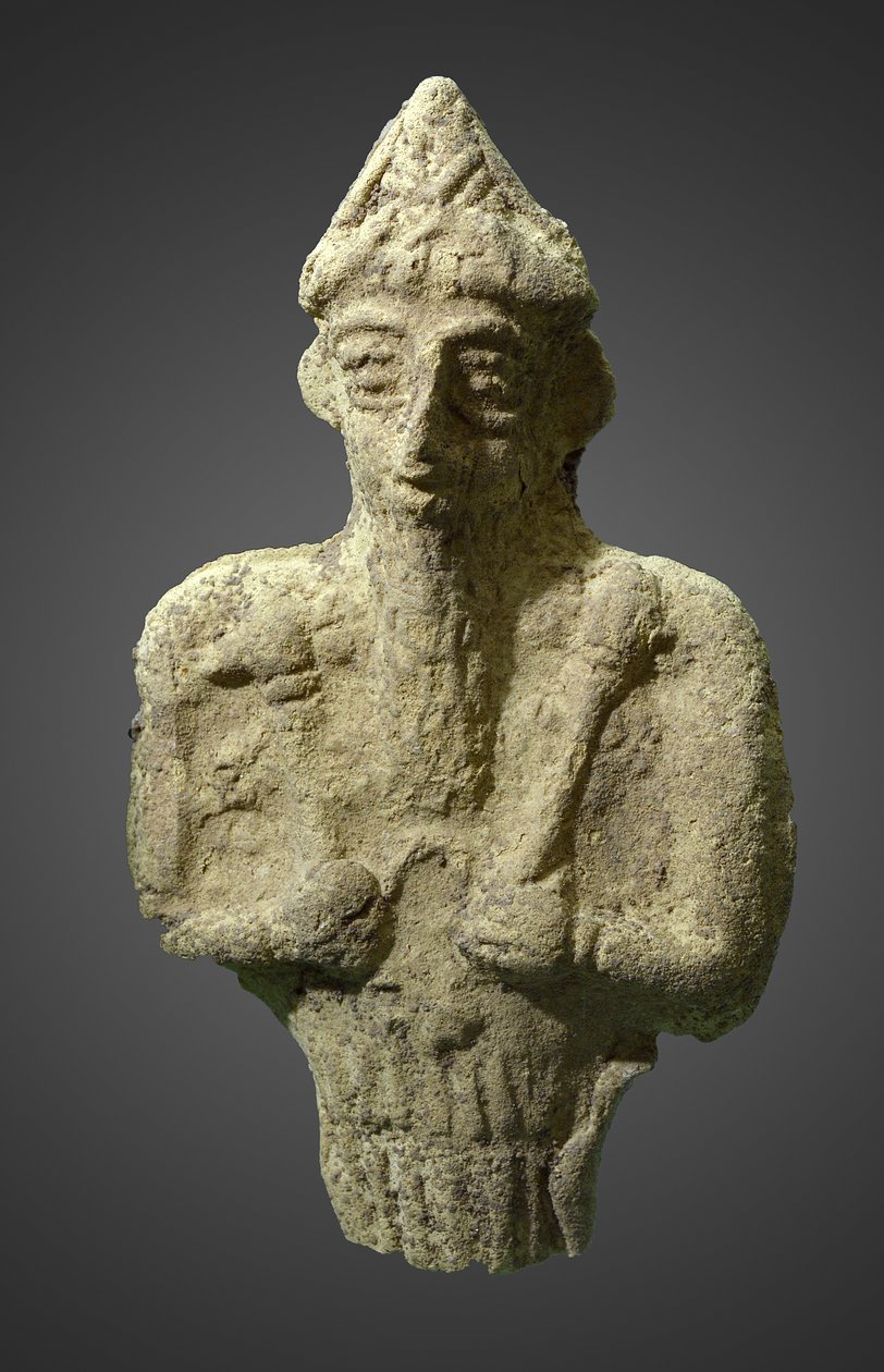 Nergal den mesopotamiska krigsguden, c.800-700 f.Kr av Mesopotamian