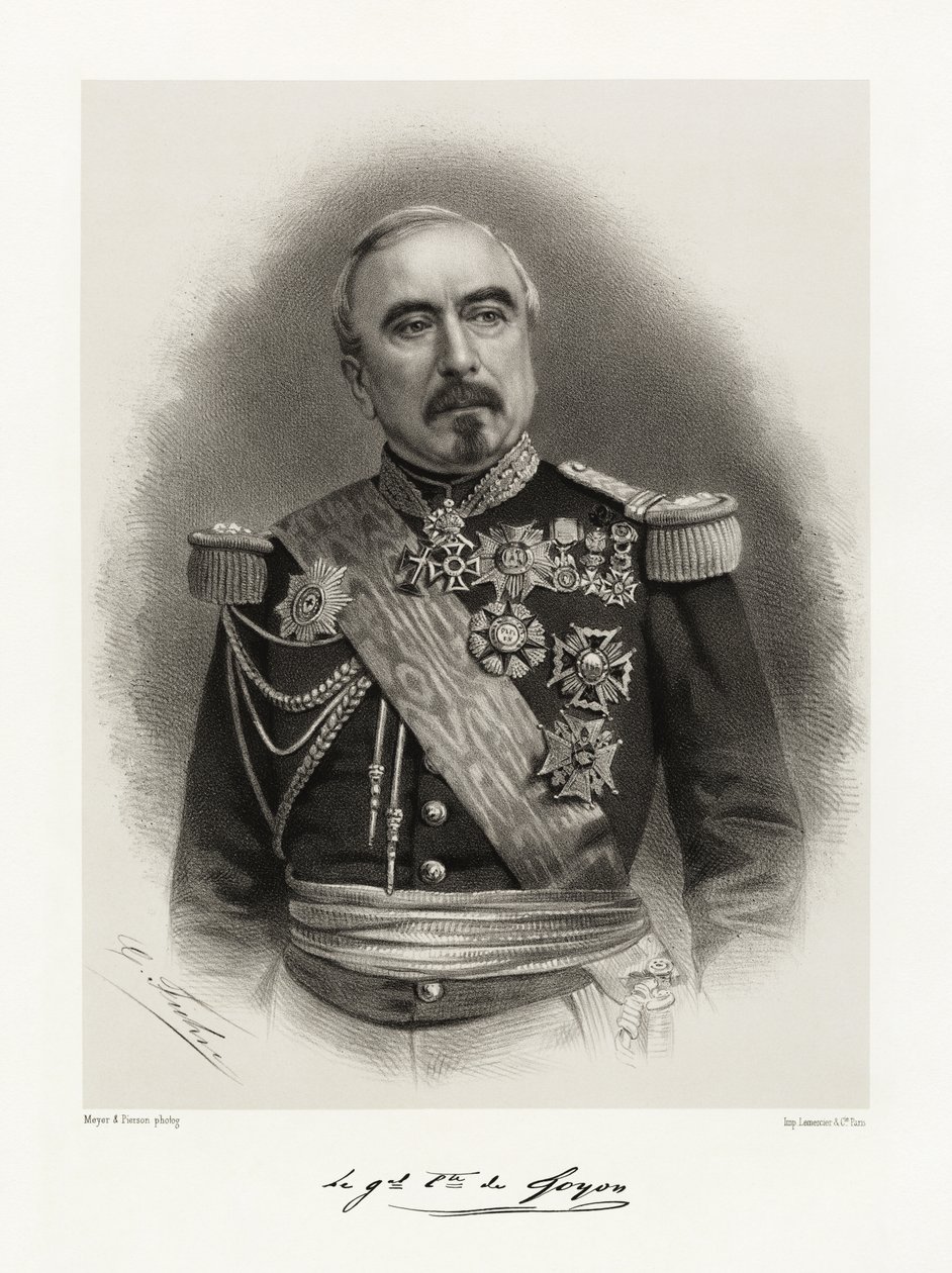 Charles Marie Augustin de Goyon, 1865-66 av Meyer and Pierson