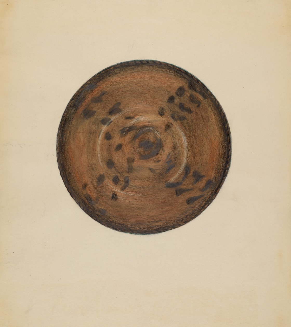 Pajtallrik, ca. 1936. av Meyer Goldbaum