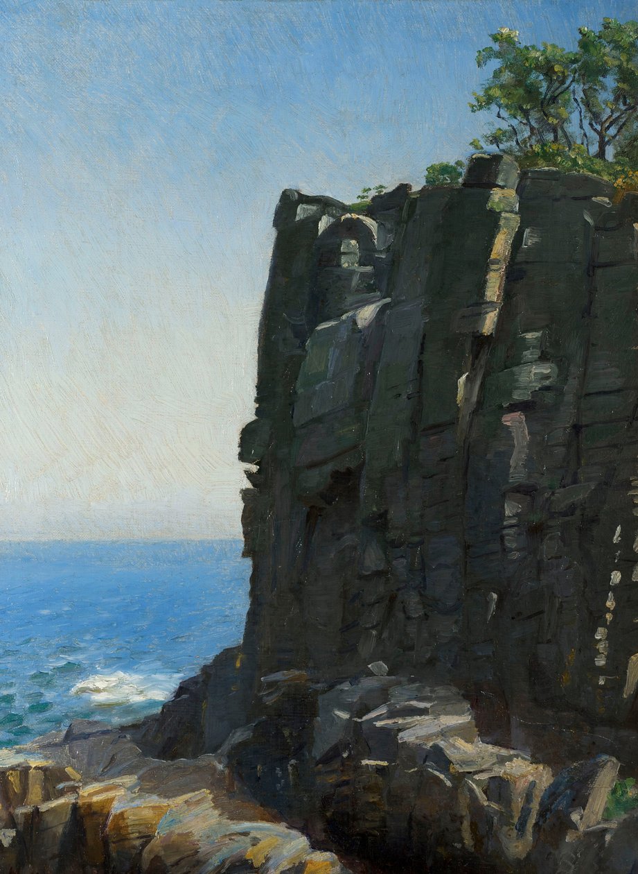 The Sanctuary Cliffs at Rø av Michael Peter Ancher