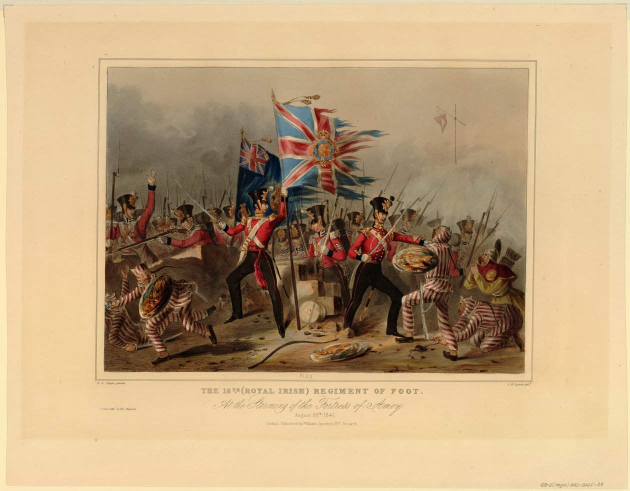 William Spooner - The 18th (Royal Irish) Regiment of Foot av Michael Angelo Hayes