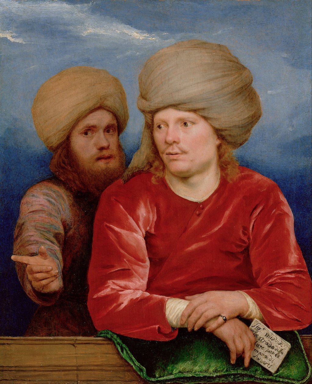 Double Portrait av Michael Sweerts