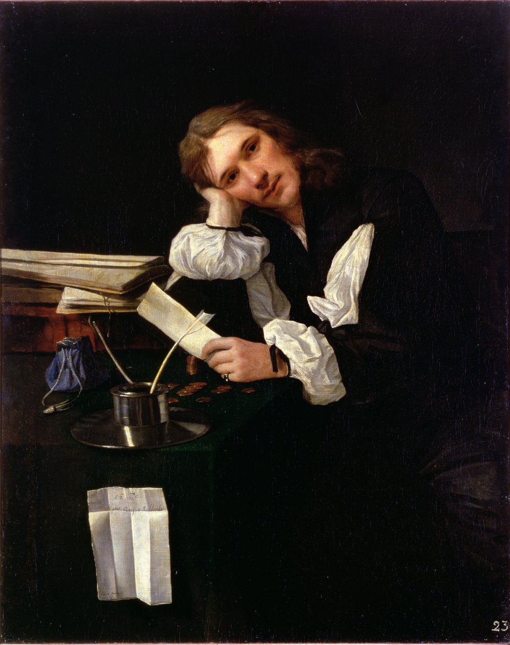 Självporträtt, 1656 av Michael Sweerts