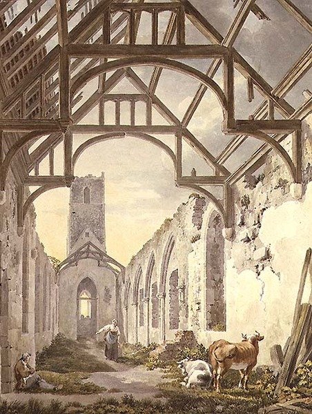 Dunwich kyrka av Michael Rooker