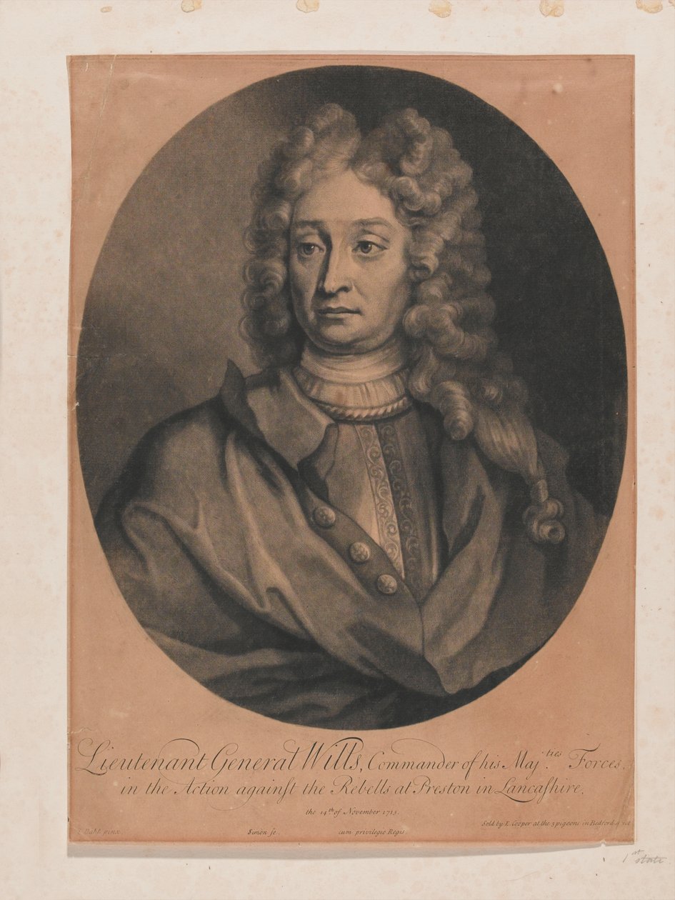 Generallöjtnant Wills av Michael (after) Dahl