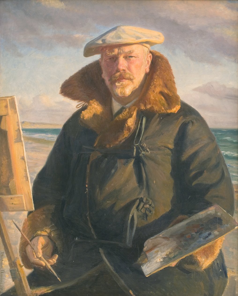 Självporträtt av Michael Ancher