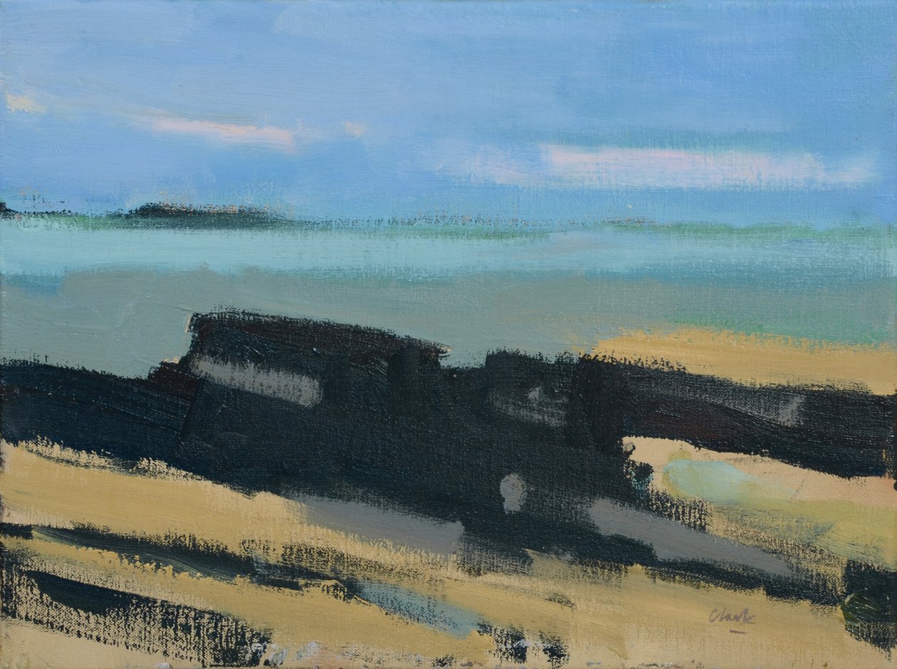 Mull, 2017 (olja på linne) av Michael G. Clark